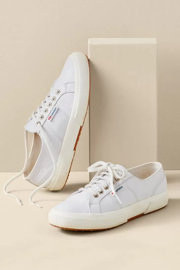 Soft Surroundings Superga Leather Sneaker