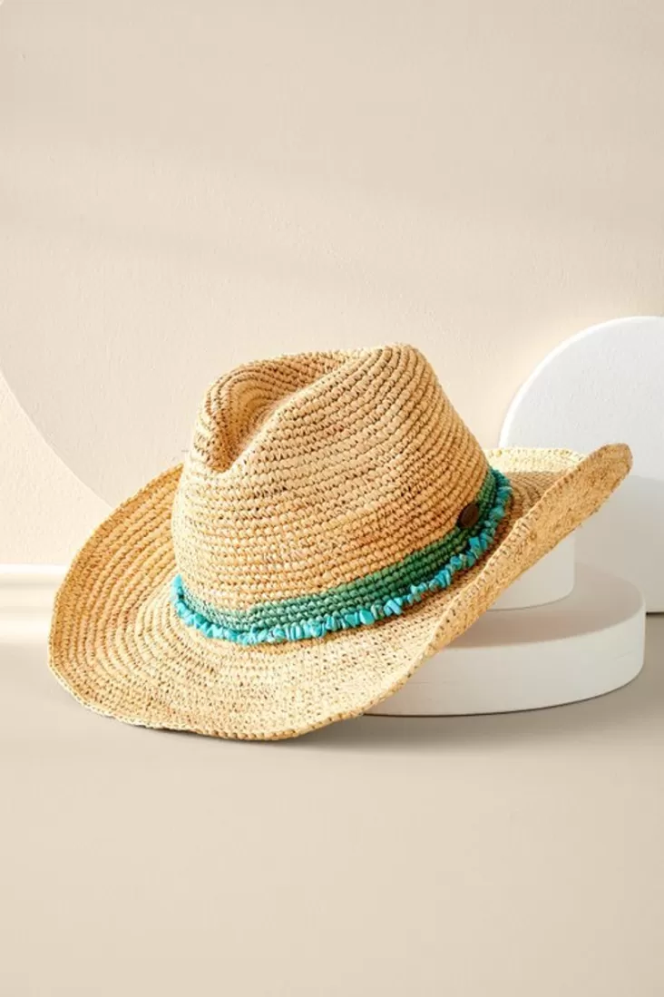 Soft Surroundings Tahitian Cowboy Hat