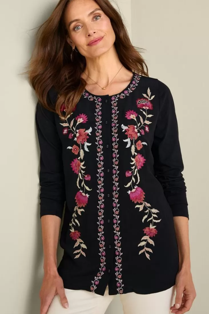 Soft Surroundings Talulla Embroidered Tunic