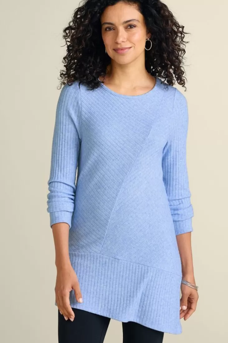 Soft Surroundings Textured Asymmetrical Tunic