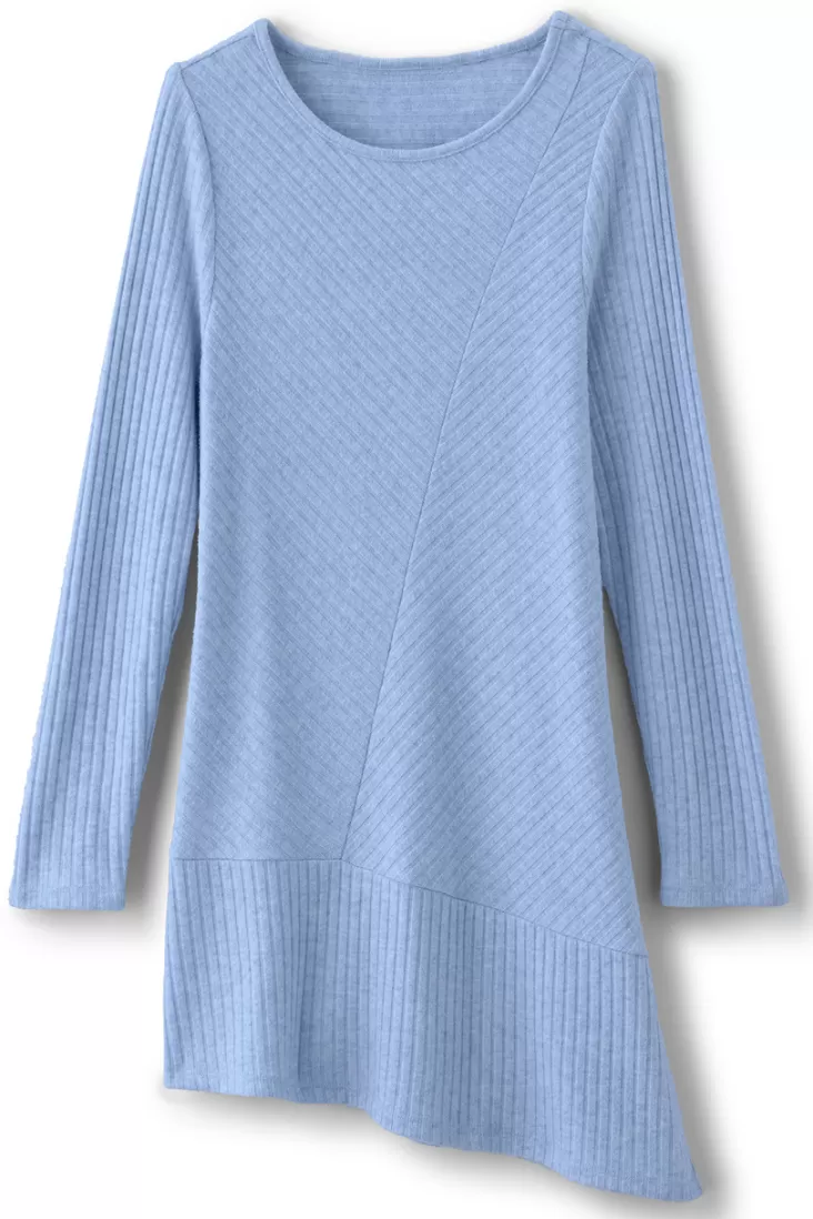 Soft Surroundings Textured Asymmetrical Tunic