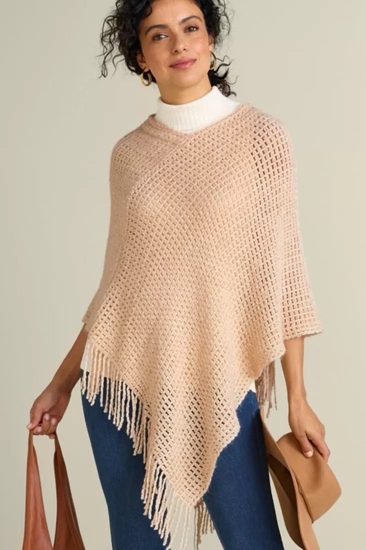 Soft Surroundings Touch Of Sparkle Poncho