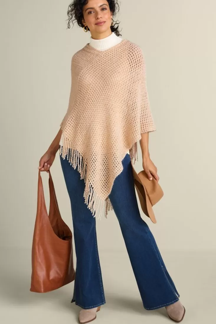 Soft Surroundings Touch Of Sparkle Poncho