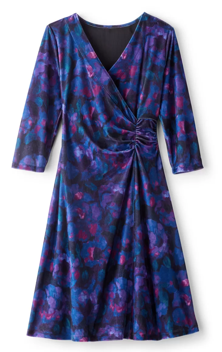 Soft Surroundings Velvet Hyannis Dress