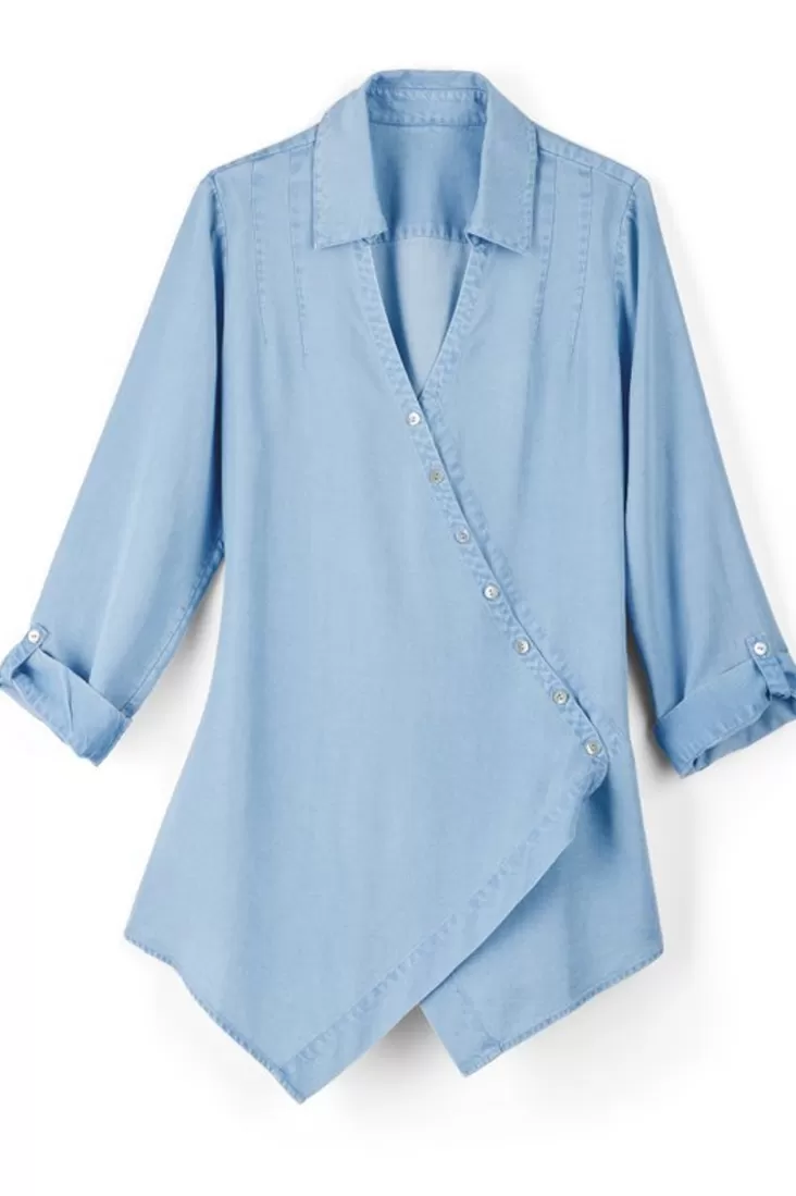 Soft Surroundings Washed Tencel™ Tunic