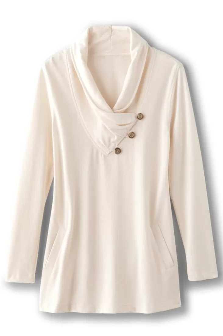 Soft Surroundings Westminster Tunic Sweatshirt