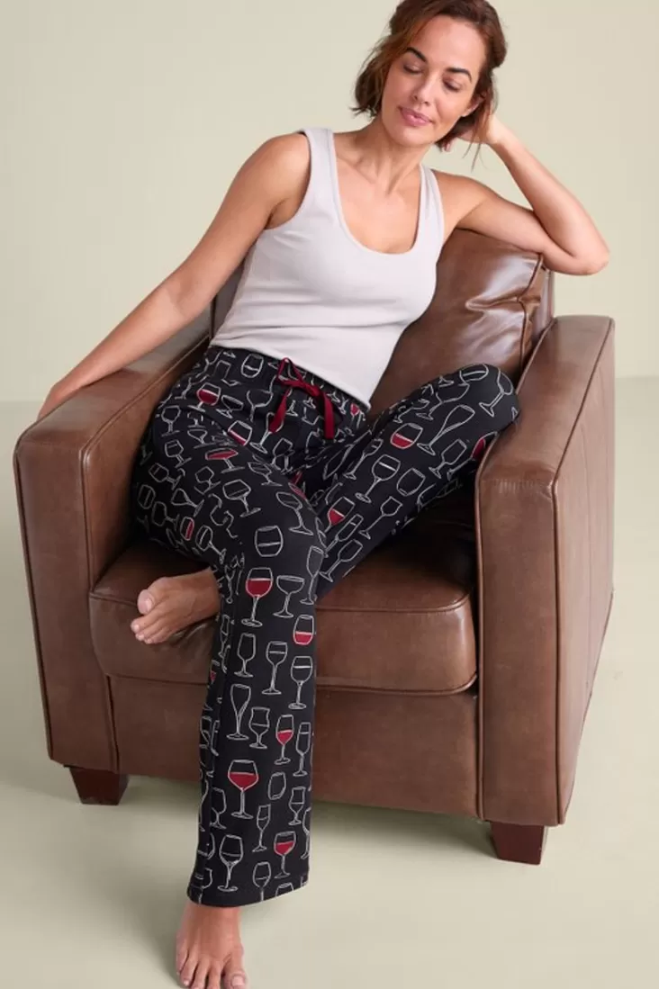 Soft Surroundings Wine Down Sleep Pants