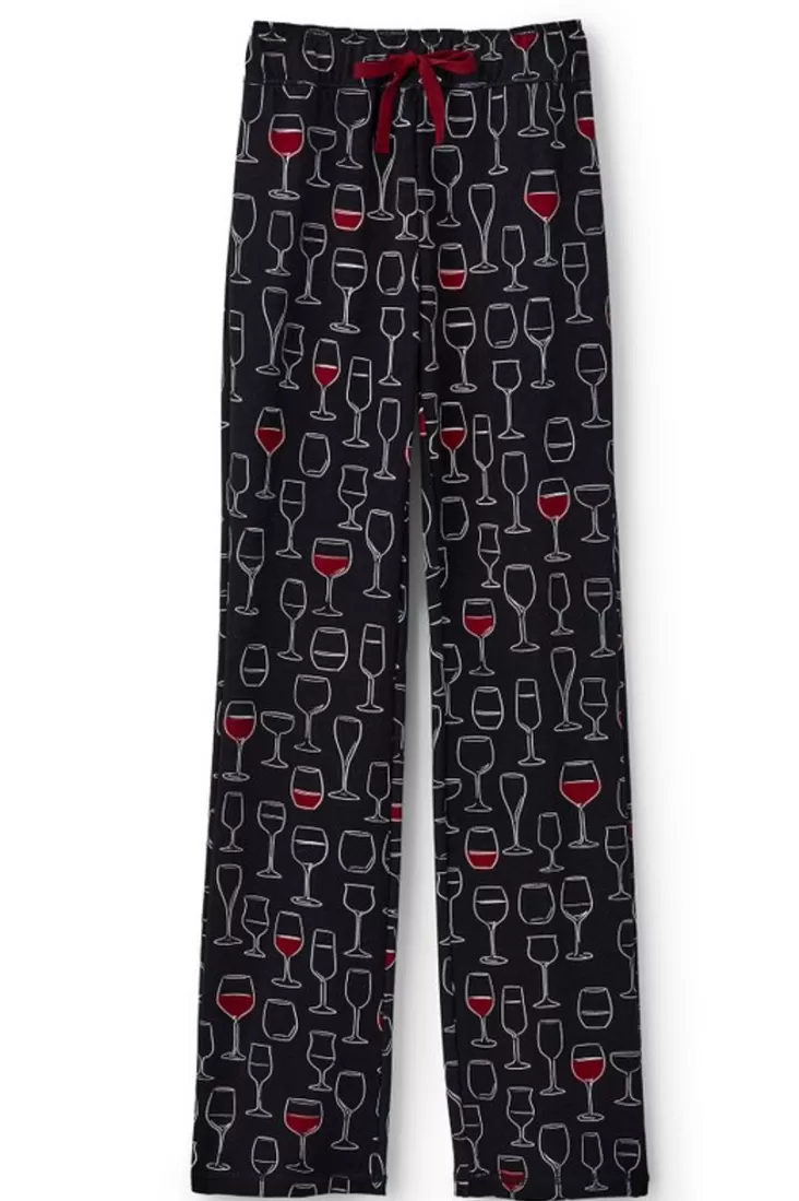 Soft Surroundings Wine Down Sleep Pants