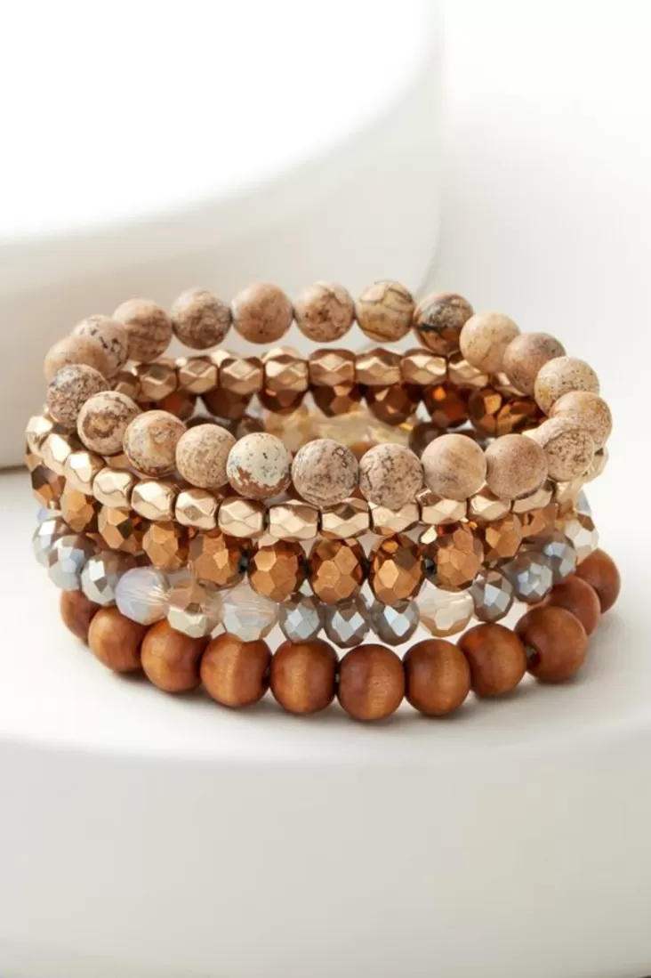 Soft Surroundings Wren Stretch Bracelet Set